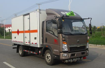 4.2米王牌易燃?xì)怏w廂式車(chē)
